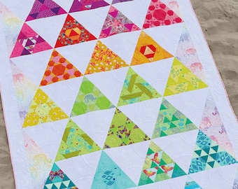 Toes in the Sand Quilt Pattern Block of the Month by Jaybird Etsy