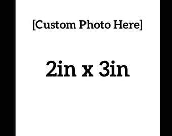 CUSTOM Adhesive Photo Stickers