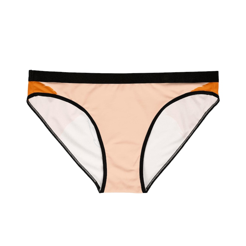 Ropa interior femenina con estampado de zorros imagen 2