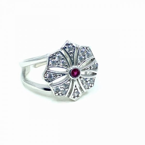 Chevalière Lily Bague petit doigt Grand auriculaire Bague pavé petit doigt Bague délicate en argent sterling massif 925 plaqué or