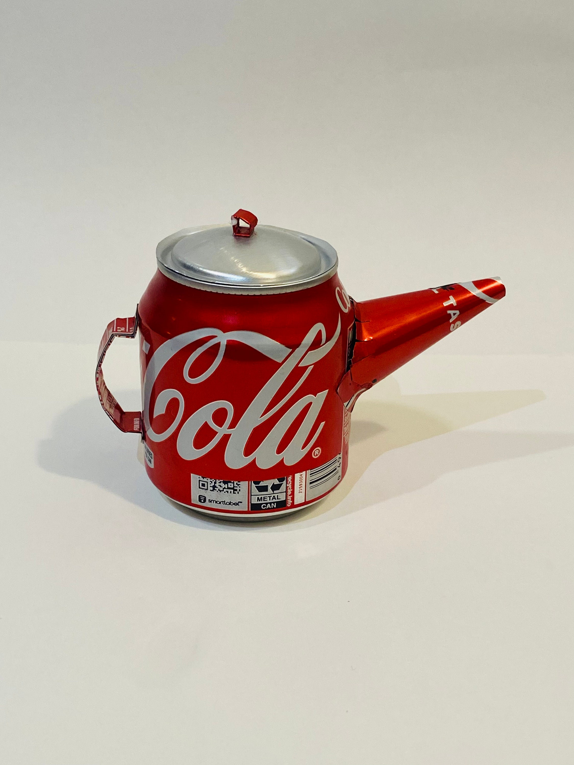 Teapot Set Made With Soda Cans Etsy