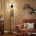 Turkish Floor Lamp Chain Pattern Shade Standing Light