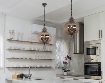 Moroccan Pendant Light Shadow Effect Hanging Lamp