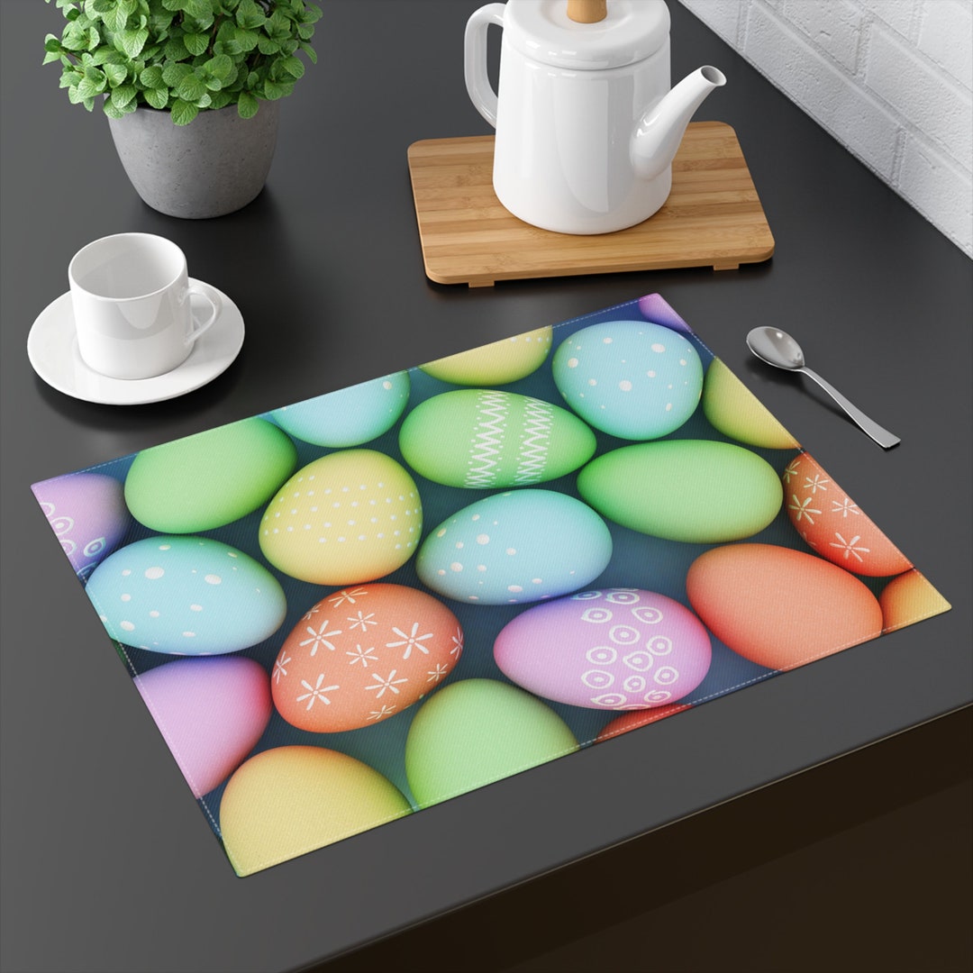 Easter Placemat 1pc, Easter Placemats, Holiday Placemats, Easter Dining
