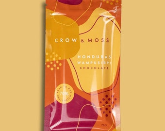 Crow & Moss Chocolate Honduras Wampusirpi Dark Chocolate 70%