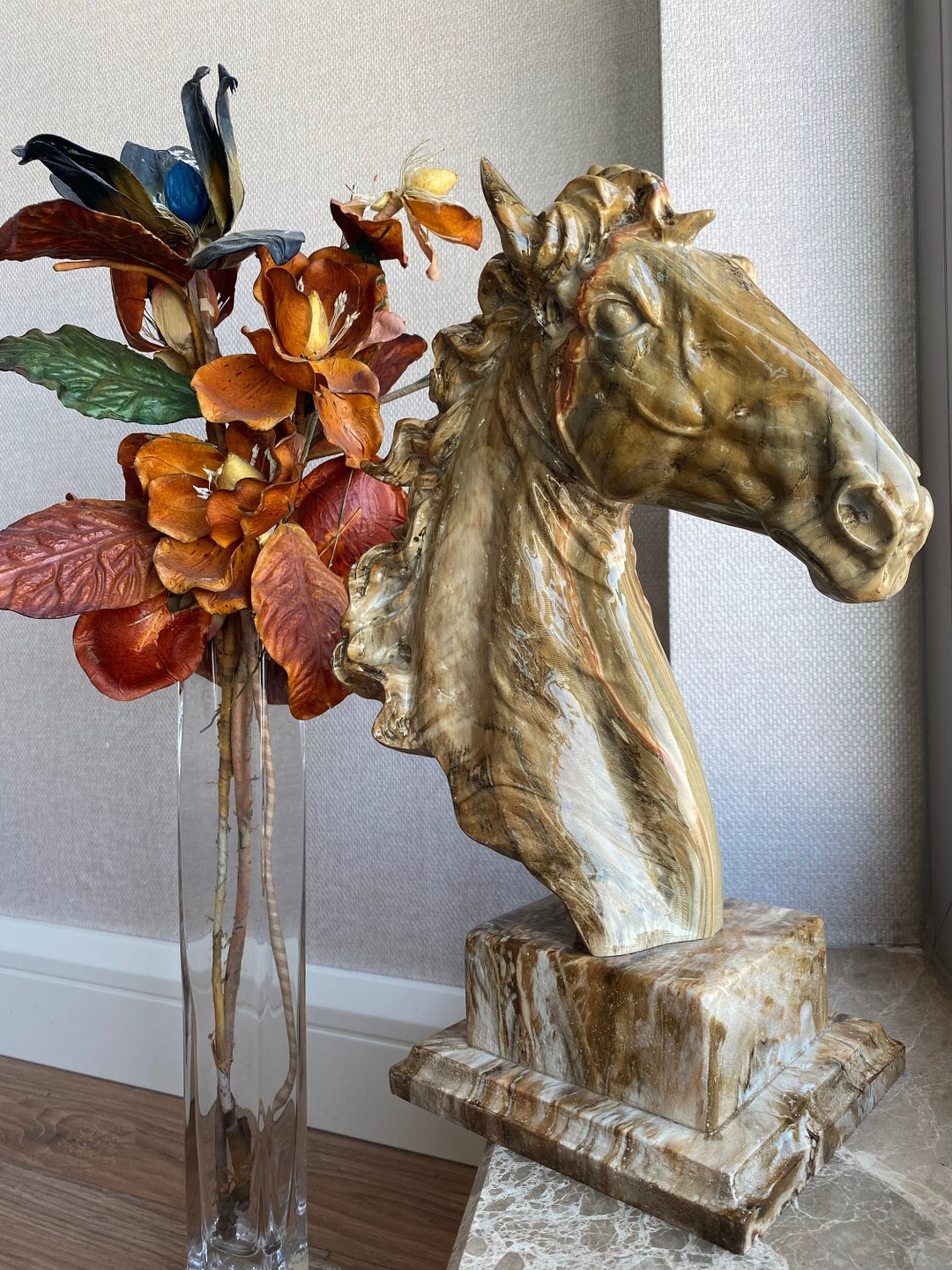 Modern Horse Sculpture Etsy