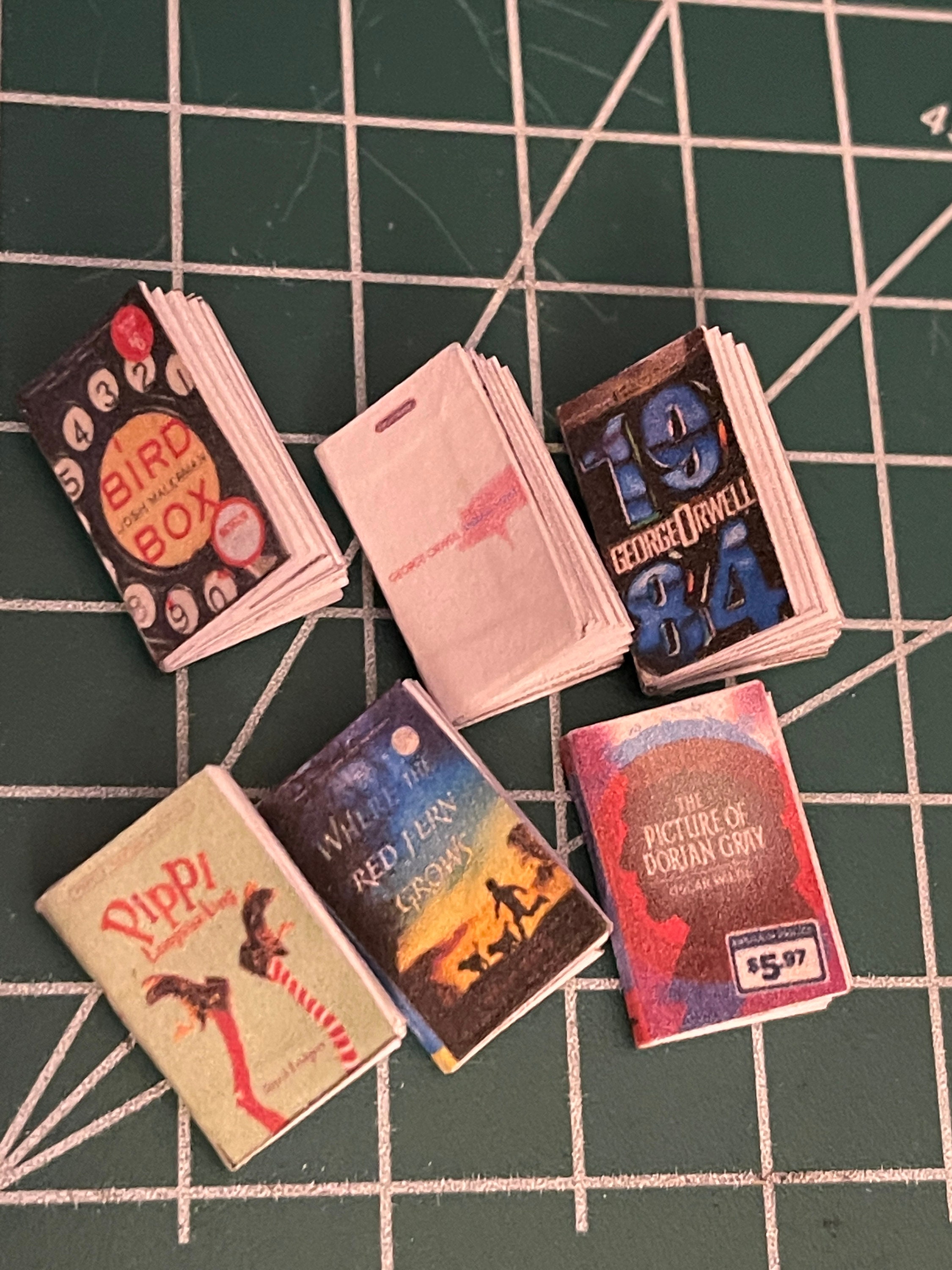 Miniature Book Bundle, 6 Miniature Books Including Miniature