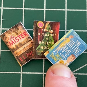 Miniature Romance Novel Bundle of 3 books 1:12th Scale DIGITAL DOWNLOAD PDF