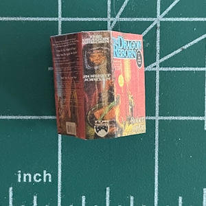 Miniature The Dragon Reborn Book 3 WOT with inside pages. 1:12 Scale Book Miniature Book DIGITAL DOWNLOAD