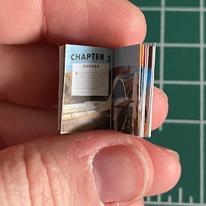 Miniature Book Bundle 3 tiny books 1:12th Scale PDF DIGITAL DOWNLOAD