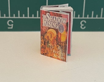 Miniature Book Bundle WOT Books 4, 5, and 6. 1:12th Scale Tiny Books.