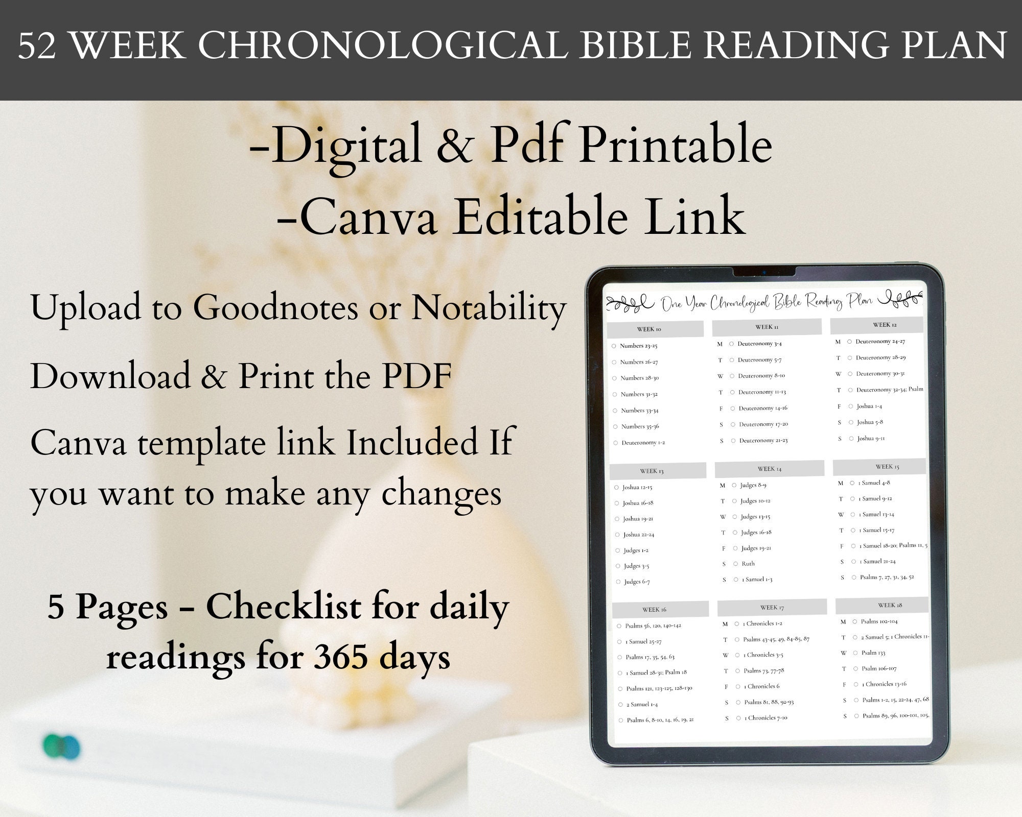 Chronological Bible Reading Plan 52 Week Bible Reading Plan Etsy Canada chronological-bible-reading-plan-52-week-bible-reading-plan-etsy-canada