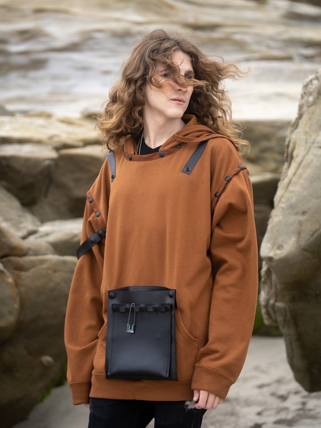 Eco-Friendly Denim Hoodie, Fashion Meets Comfort main image 0