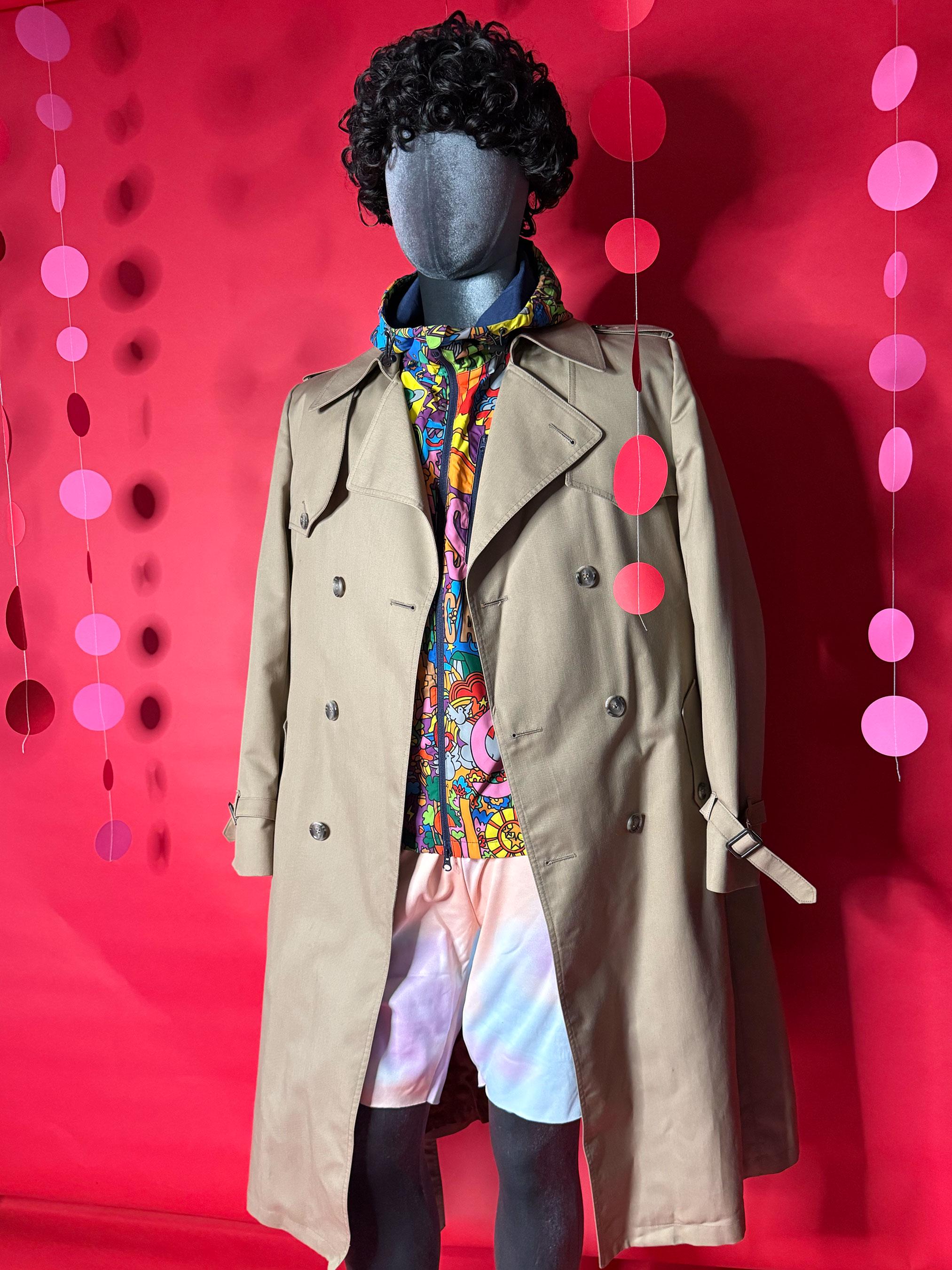 Vintage Christian Dior Monsieur Trench Coat – 1980s Classic Paris