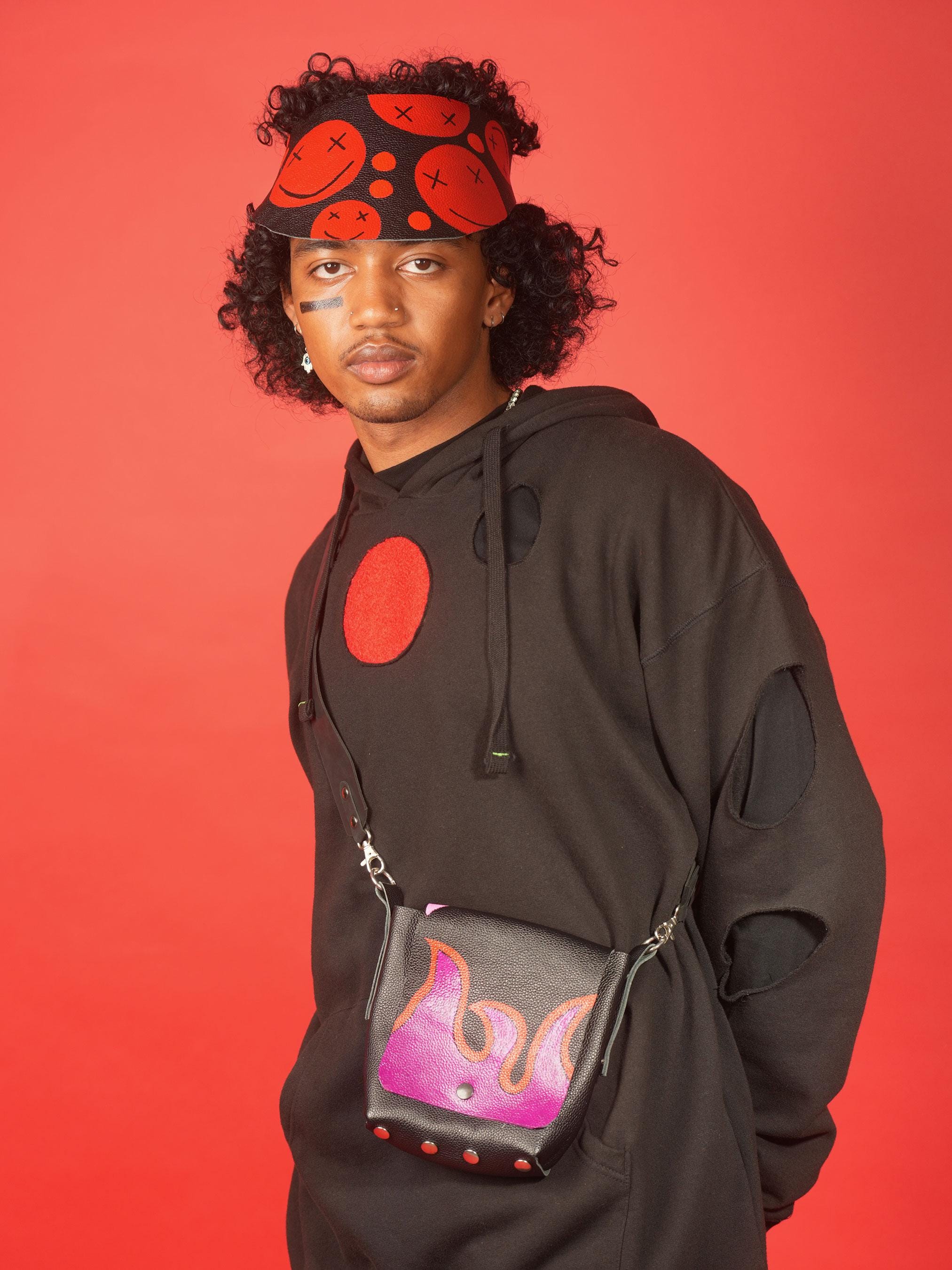 Unique Eco-friendly Visor Hat, Hand-painted  display picture 3
