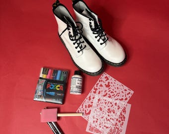 DIY Dr. Martens Custom Kit – Upcycle Your Boots into Wearable Art