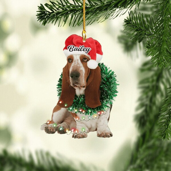 Basset Hound Dog Etsy