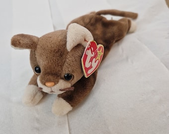 RARE POUNCE The Cat Ty Beanie Baby