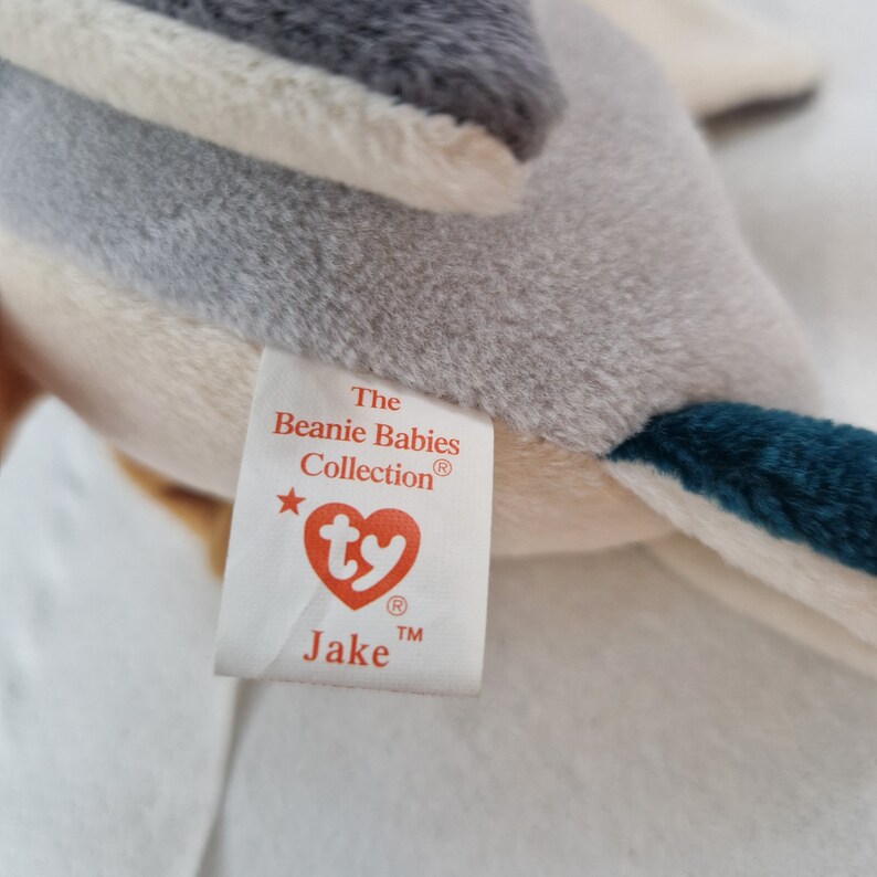 RARE JAKE the Mallard Duck TY Beanie Baby - Etsy