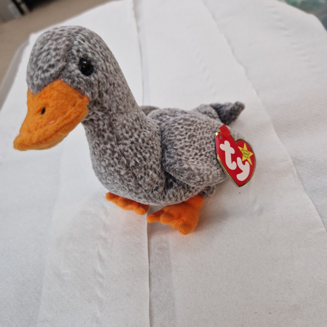 Honks the Goose RARE TY Beanie Baby - Etsy