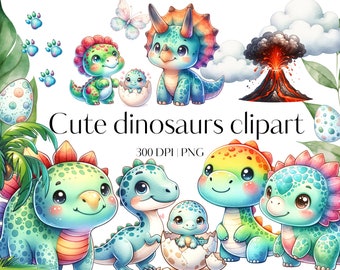 34 Cute dinosaur clipart Dinosaurs clipart Dinosaur egg Dinosaur PNG High quality Dino clipart Cute nursery clipart Cute dinosaurs png