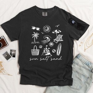 Comfort Colors Sun Salt Sand Shirt: Garment-Dyed Vacation Tee image 6
