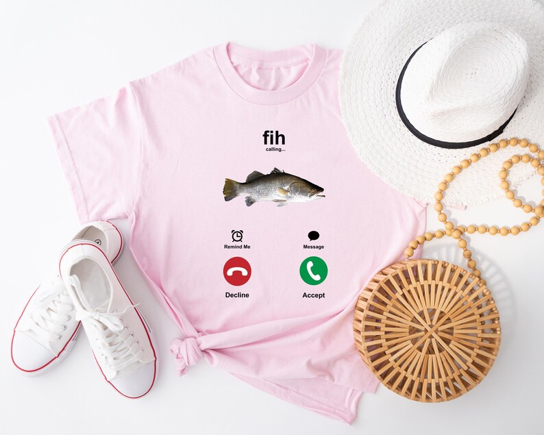 Camiseta divertida con mensaje de pez, camiseta irónica con meme de pez, camiseta sarcástica para pantalla de llamada entrante, ropa con estética extraña, camiseta humorística de pesca imagen 8