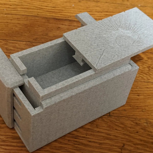 3d Printed Puzzle Box Etsy