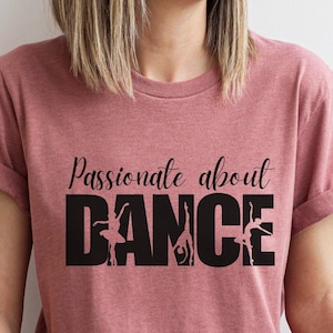 Dance Tee Shirt For Ballet Dancer, Dance Girl Gift For Teen Daughter, Dance Recital Gift For Granddaughter, Cute Dance Tshirt Gift For Girls