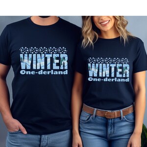 Winter ONEderland Birthday Shirts, Matching Family Birthday Shirts, 1st Birthday Shirt, Snowflake Party, Winter First Birthday, Group TShirt