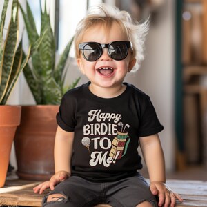 Golf Birthday Party Matching Family T-Shirts Hole-In-One 2nd Birthday Outfit Golf First Birthday Boy Girl Golfing Par-Tee Tee Golf Theme Kid