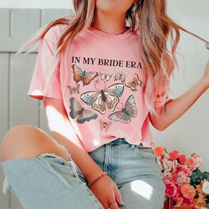 Bride Shirt, In My Bride Era Shirt, Comfort Colors Bride Shirt, Engagement Gift For Bride To Be, Bride Gift From Bridesmaid, Cute Bride Gift