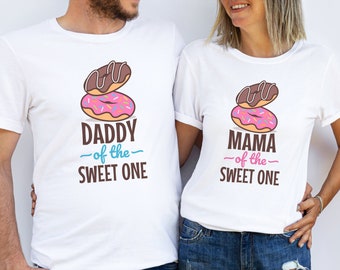 Matching Birthday Shirts, Sweet One Donut Themed First Birthday Party Outfit Girl, Donut 1st Birthday, Mommy and Me Shirts, Baby Boy TShirt