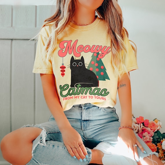 Meowy catmas shirt sale