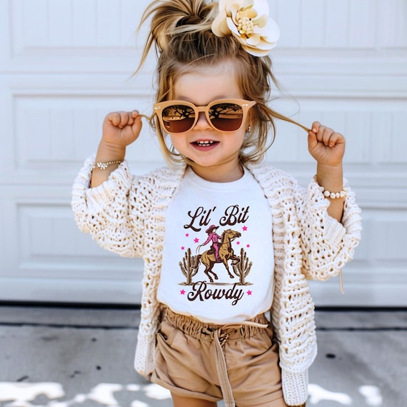 Girls Cowgirl TShirt First Rodeo Outfit Toddler Western Tee Wild One Party Baby Cowgirl Shirt 1 2 3 4 5 Years Old Gift Country Western Theme