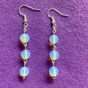 Opal Crystal Earrings | Crystal Earrings | Hippie Earrings | Crystal Dangles | Opal Crystal | Boho Crystal Earrings | ErinsEarringEmporium