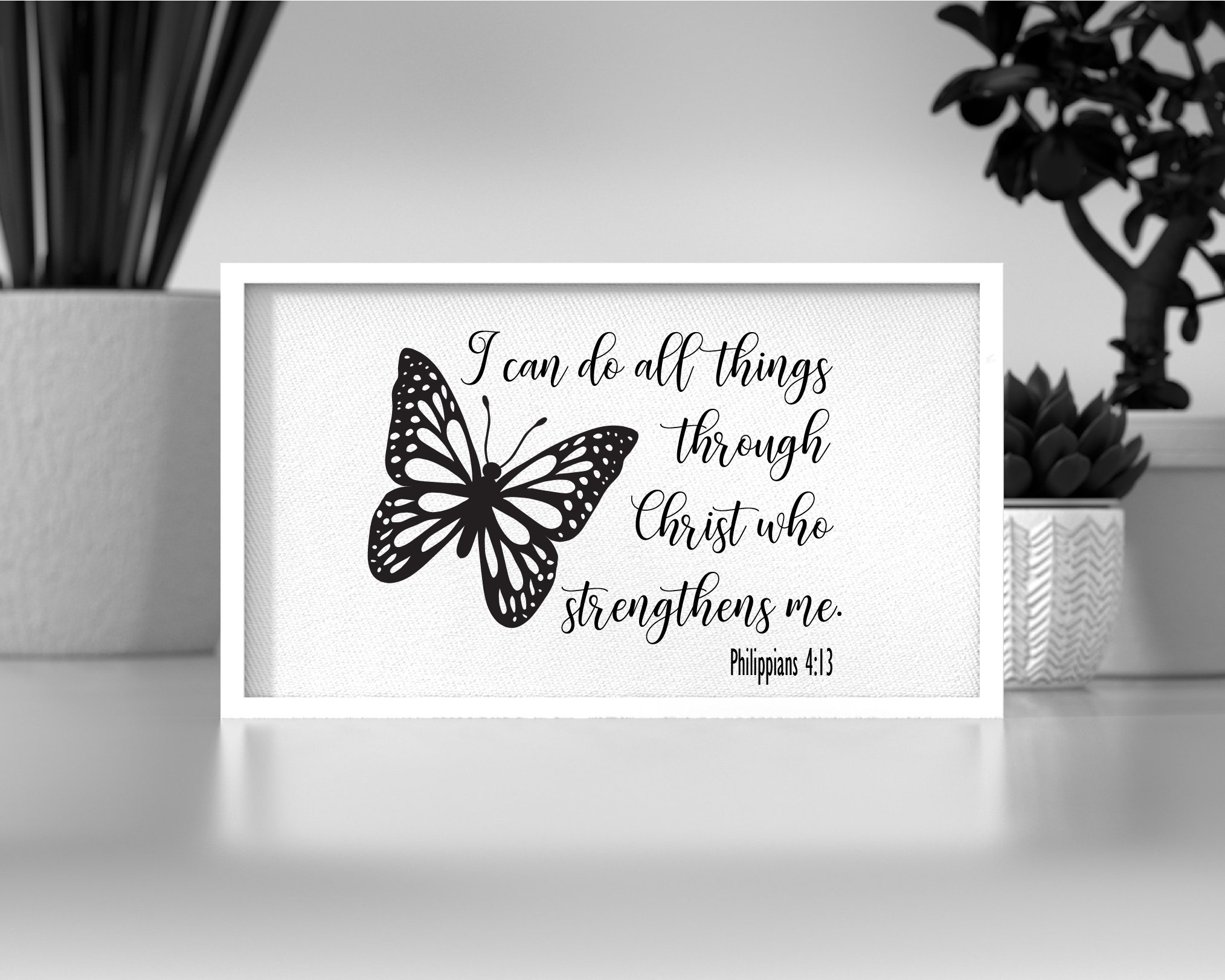 Amazon.com: (3Pcs) I Can Do All Things Through Christ Round