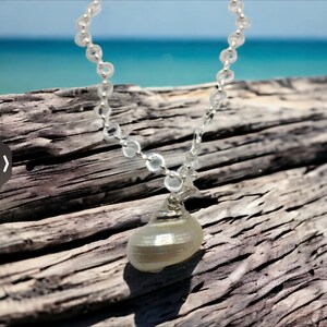 Seashell necklace, shell necklace,  beach necklace, summer necklace, wedding necklace, gifts for mom, handmade necklace