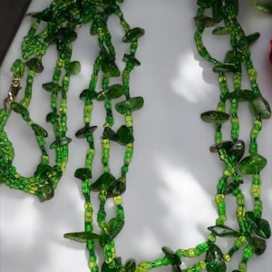 Green chrome diopside necklace, natural gemstone necklace, green necklace, chrome diopside jewelry, green jewelry, rare gemstone