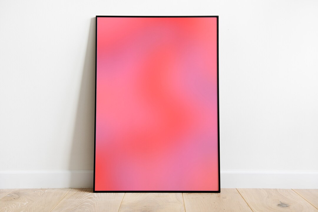Gradient Wall Art, Positive Poster, Aura Spiritual Poster - Etsy