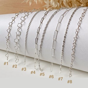 Silver Ankle Bracelet Extra Long Etsy UK