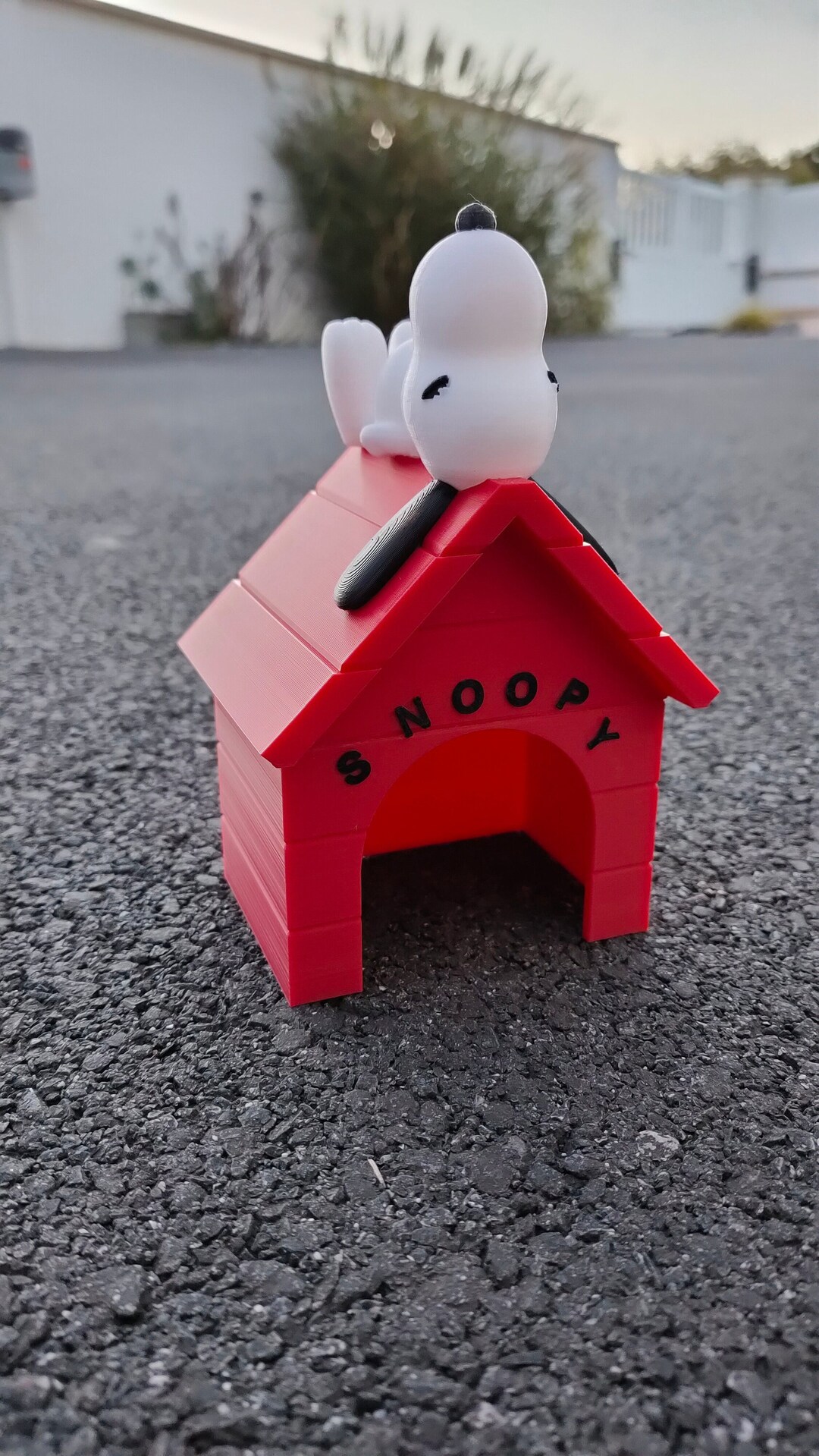Snoopy on His Doghouse - Etsy