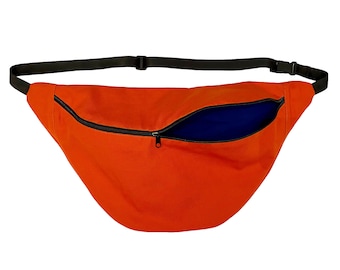 BURNT ORANGE Canvas Sling Bag/Fanny pack
