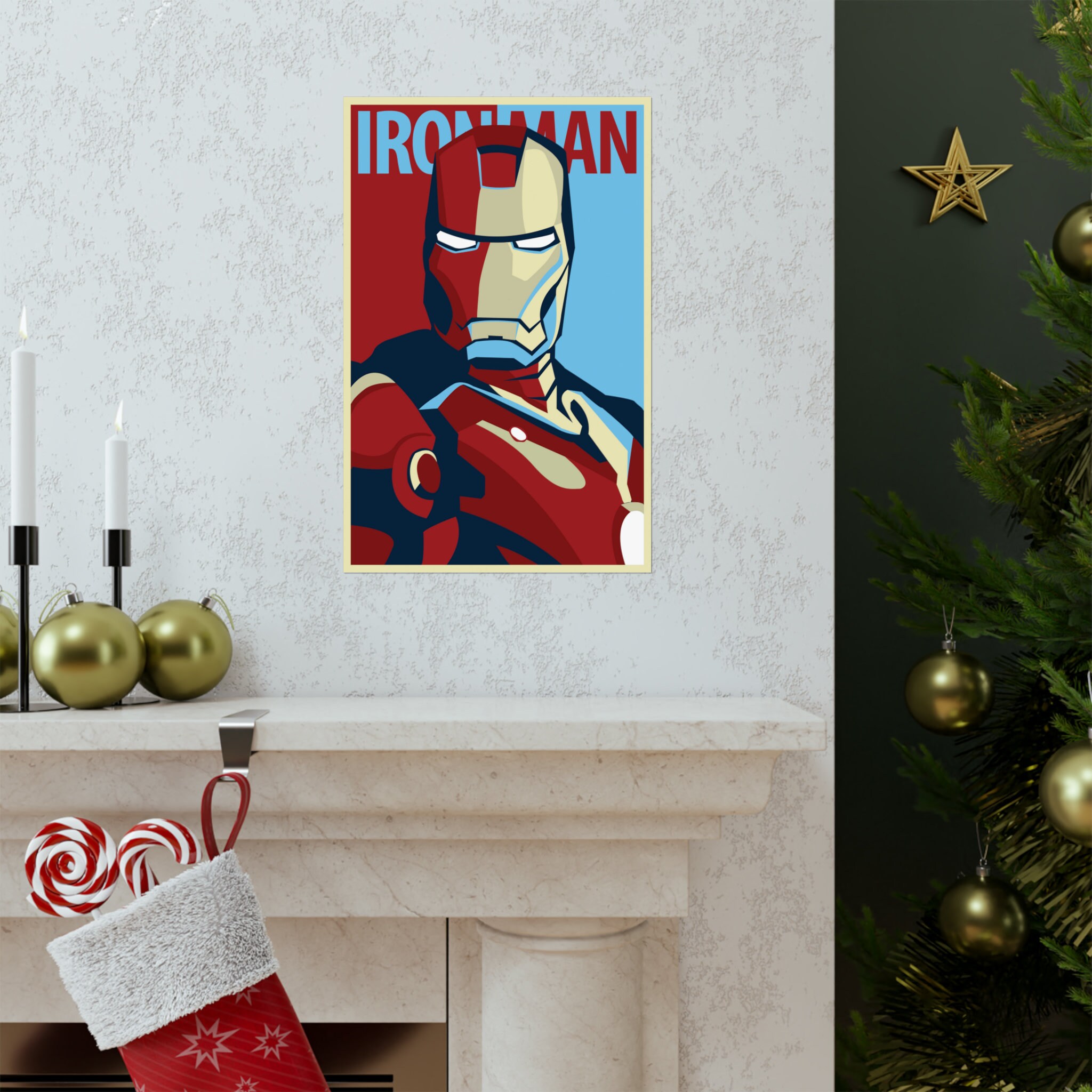 Iron Man Art Poster Marvel Movie Poster - Etsy