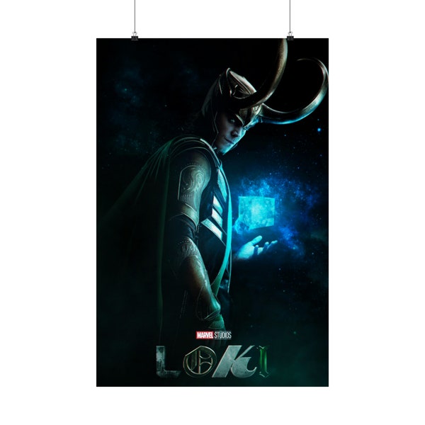 Loki / Tom Hiddleston - Marvel Studios / Disney+ Show Poster