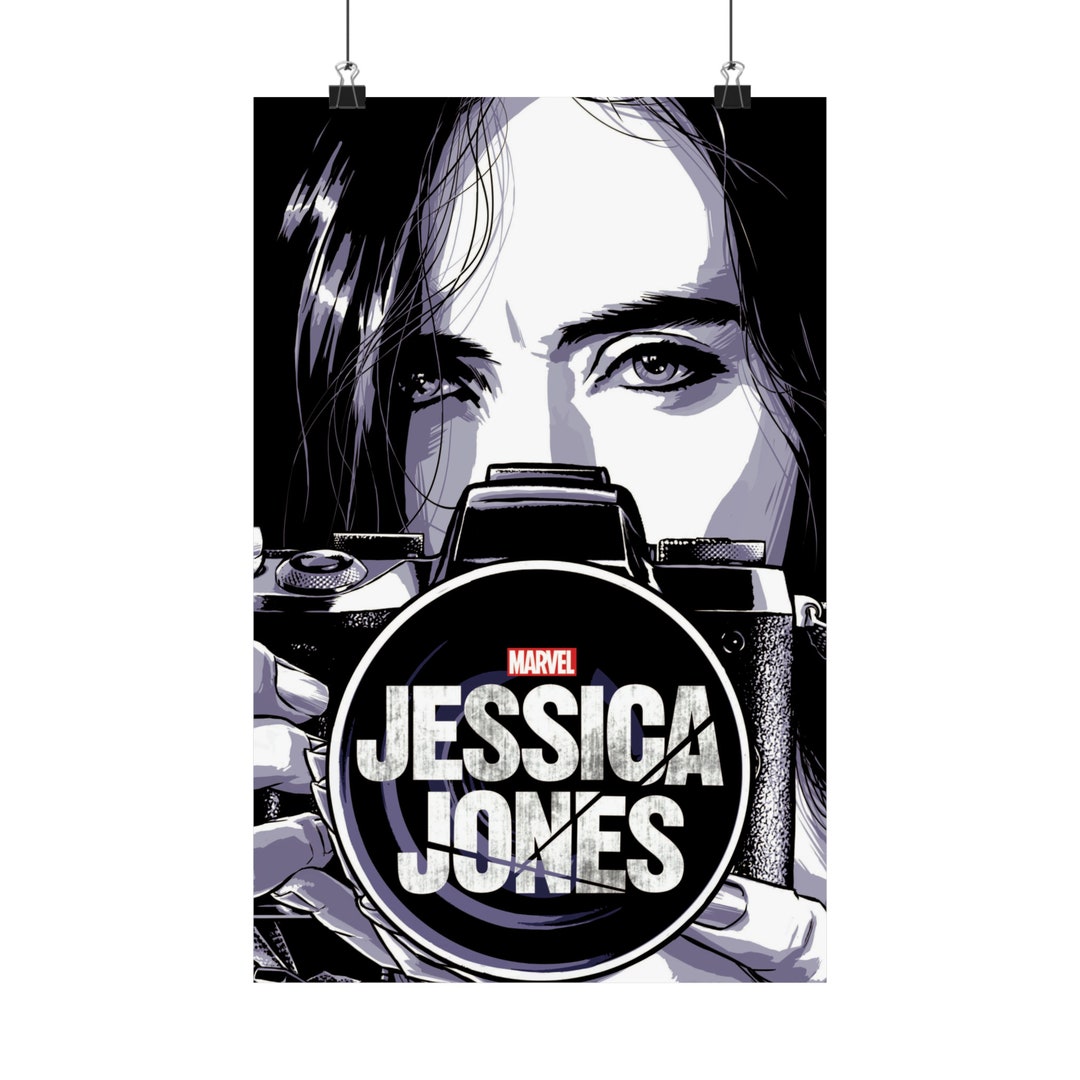 Jessica Jones Krysten Ritter Marvel Television Series Poster Etsy jessica-jones-krysten-ritter-marvel-television-series-poster-etsy