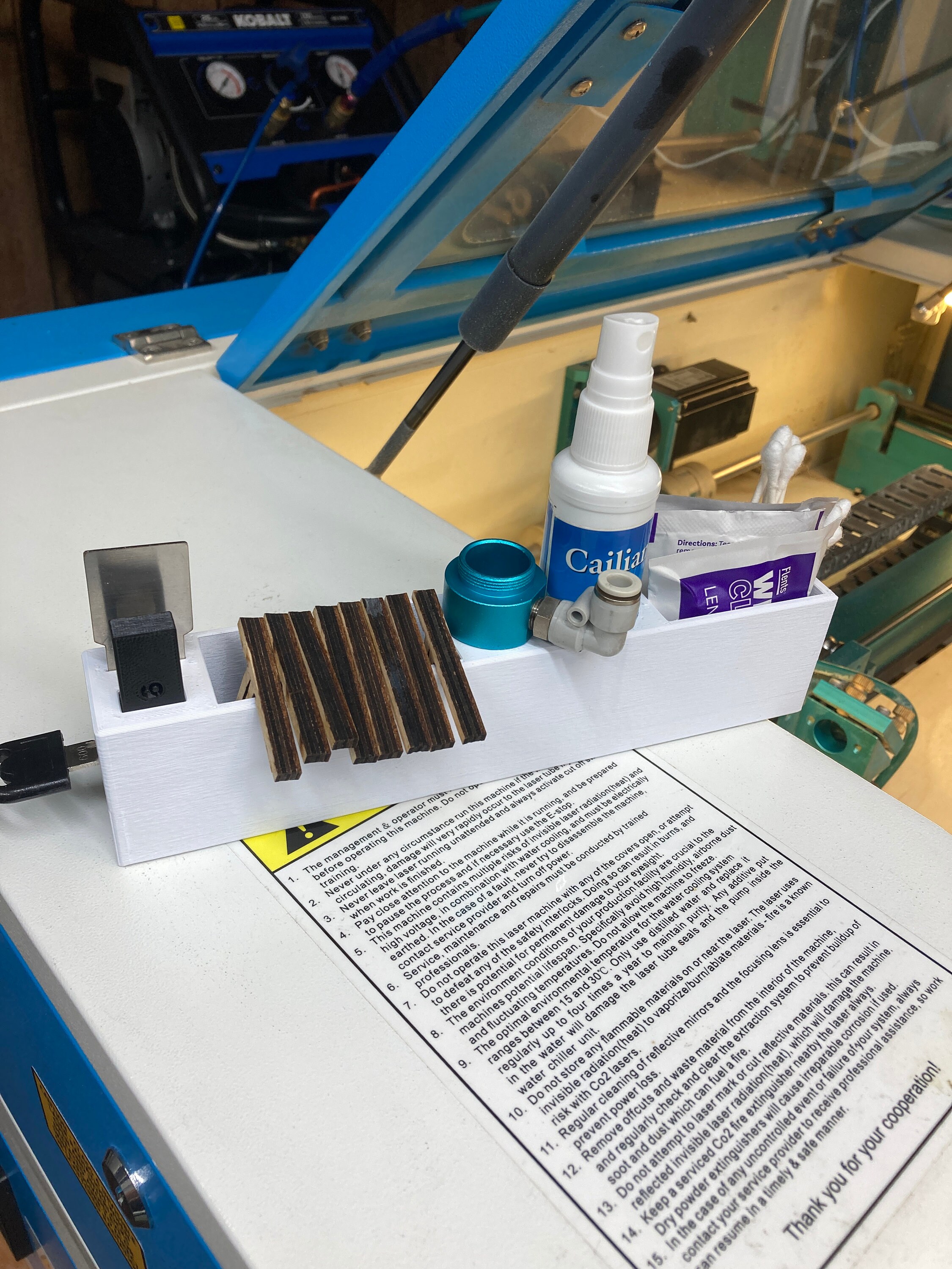 Laser Engraver Tool Storage, 