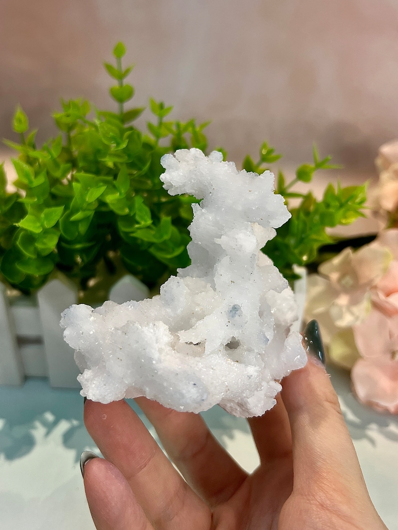 Sparkling White Gypsum Selenite - Etsy