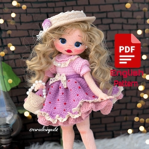 Amelia Doll Dress Pattern: Spare Costume (PDF Pattern)
