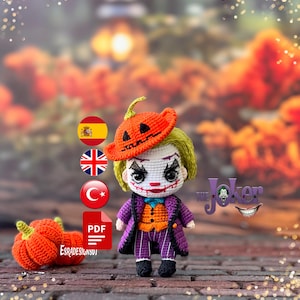 By jok. English pattern , halloween pattern ,crochet pattern